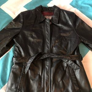 Wilson leather coat